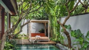 25 Beautiful Tropical Garden Designs With Pool Details For Cool Summer